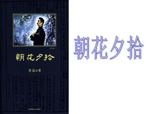 名著导读《朝花夕拾》(完美版)ppt