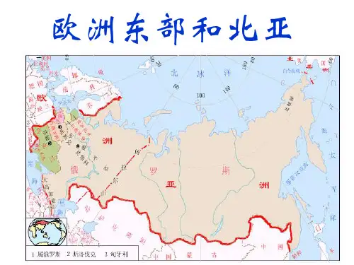 欧洲东部和北亚俄罗斯 ppt课件