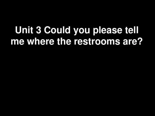 人教九年级Unit3知识点(共37张PPT)