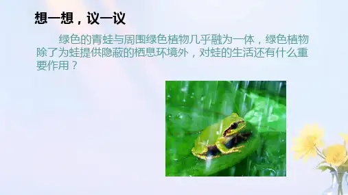 绿色植物是生物圈中有机物的制造者ppt课件