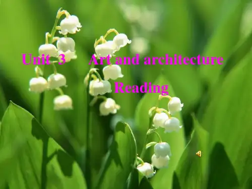 高二英语上册unit 3 reading精品PPT教学课件