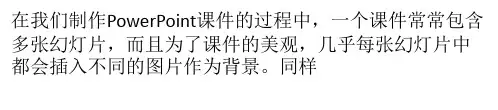 PPT用宏插入不同背景图片