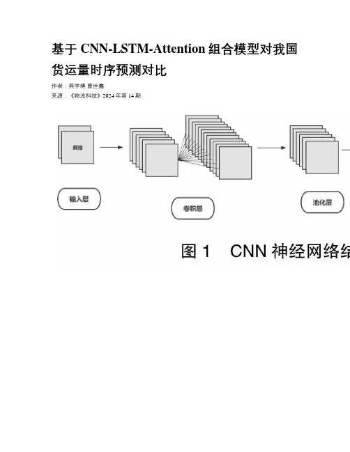 基于CNN-LSTM-Attention组合模型对我国货运量时序预测对比