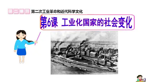 《工业化国家的社会变化》人教部编版课件1
