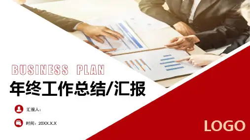 年终工作总结年终总结PPT模板