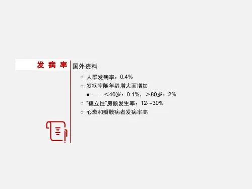 3.2.1心房纤颤的诊断治疗