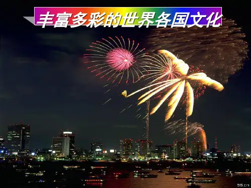 丰富多彩的世界各国文化ppt优秀课件