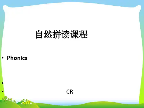 小学英语字母自然拼读课件