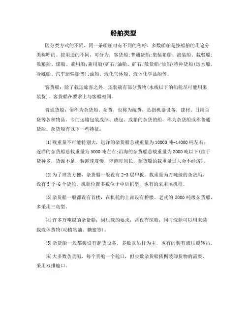 船舶类型_精品文档