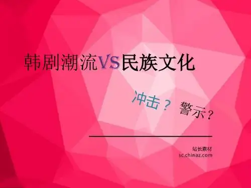 韩流对民族文化的冲击与警示