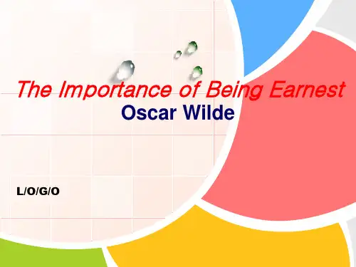 The Importance of Being Earnest
