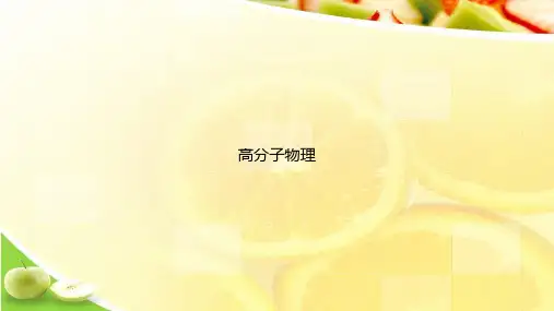 高分子物理ppt文档