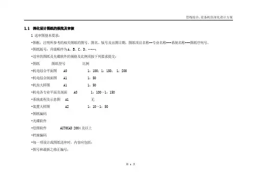 机电安装工程深化设计方案