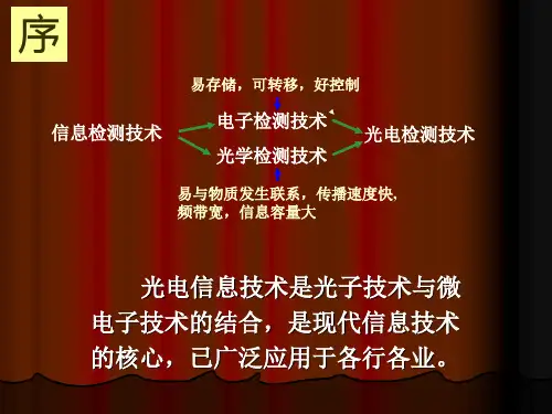 光电检测应用中的基础知识