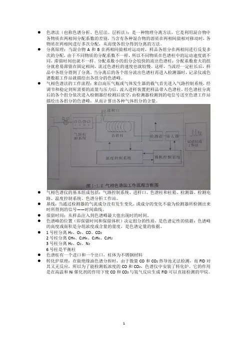 变压器油色谱基础知识