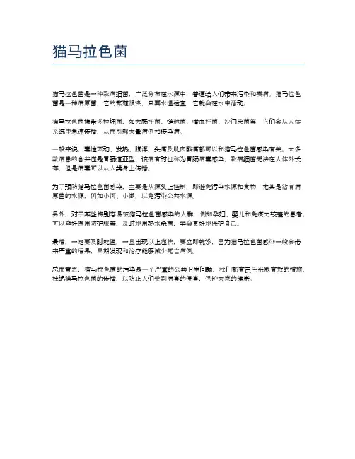 猫马拉色菌