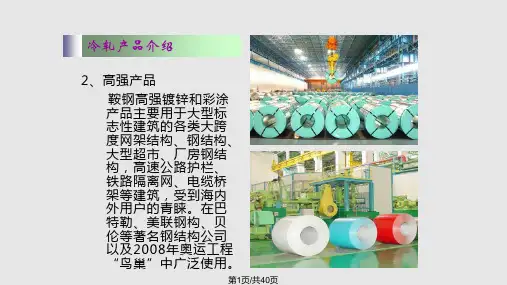 鞍钢冷轧厂线简介PPT课件