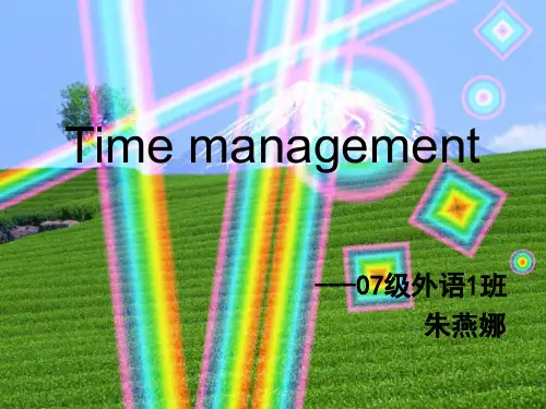 Time management