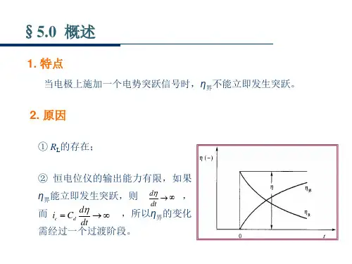 第五章控制电位暂态测量方法