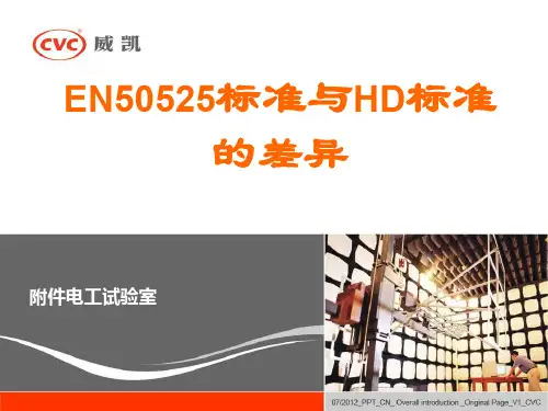电线电缆EN50525标准与HD标准的差异