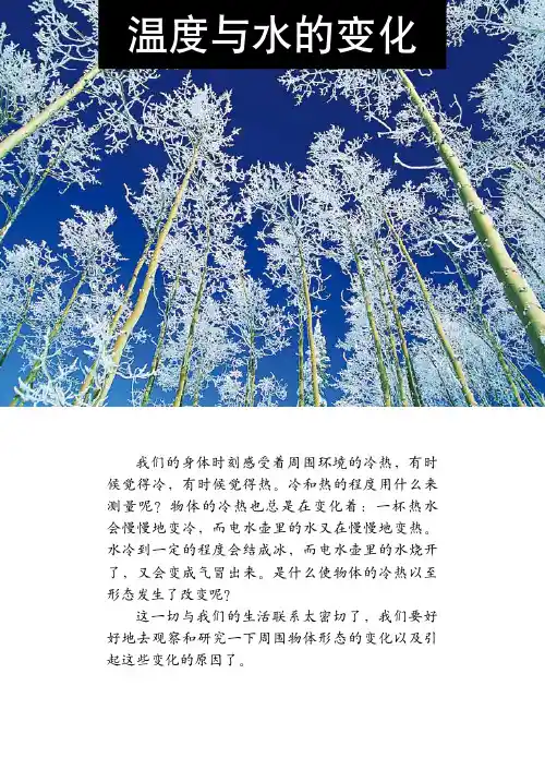 教科版小学科学三年级下册三单元