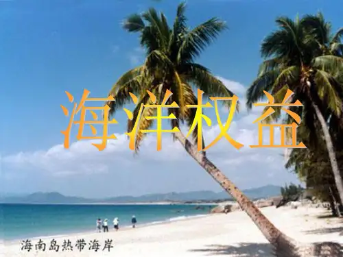 海洋权益解析PPT优选版
