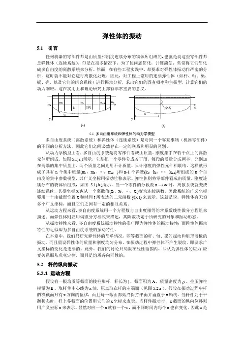 弹性体的震动
