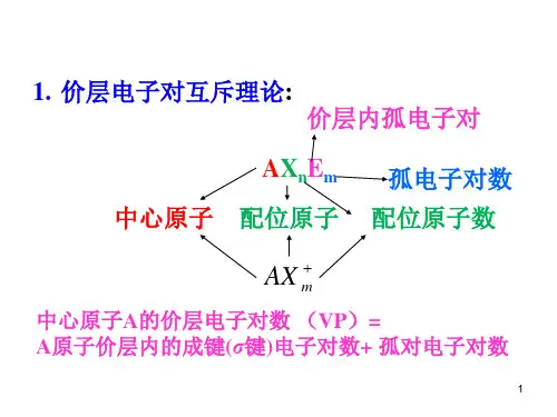 孤电子对数