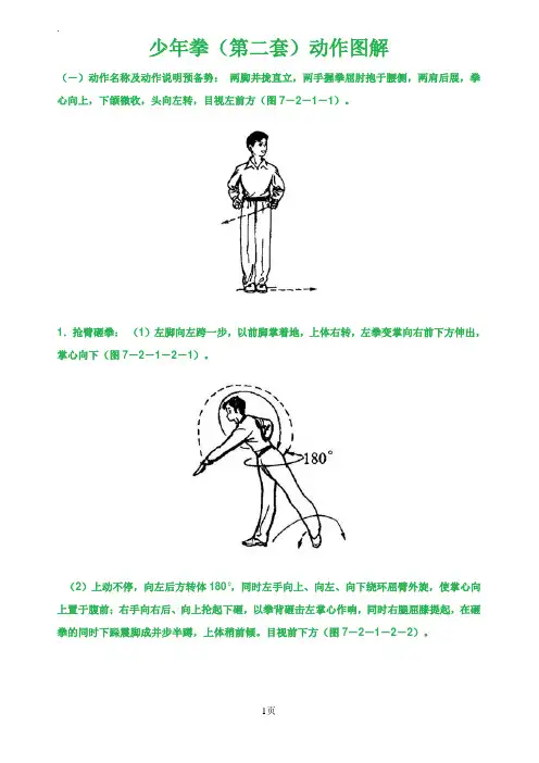 少年拳(第二套)动作图解