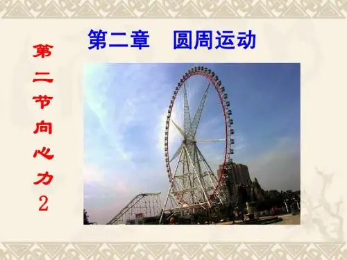 第二节 向心力 课时2