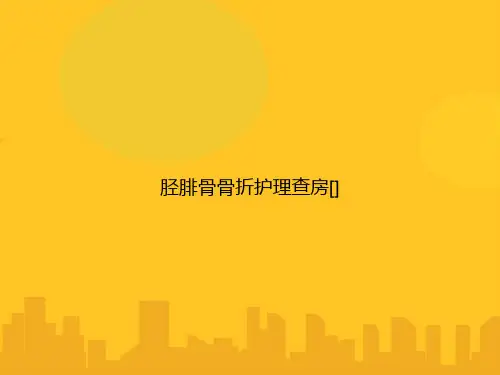 胫腓骨骨折护理查房[]PPT优秀版