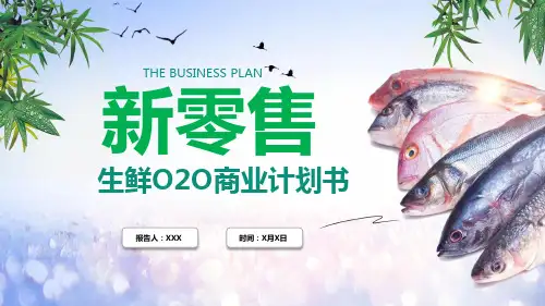 电商生鲜新零售O2O商业计划书PPT专题演示