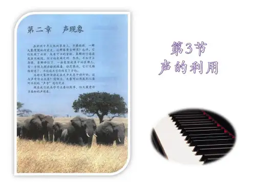 声的利用
