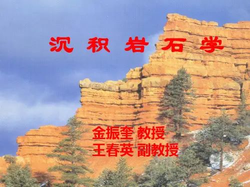 《沉积岩石学》第一章 绪论