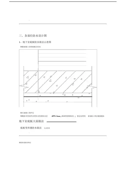 防水图集_防水施工技术.doc