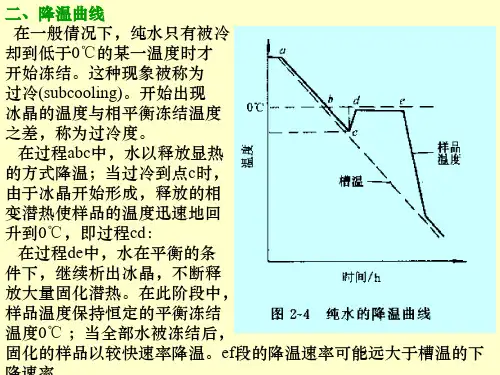 食品冷冻保鲜原理与设备课件第二章