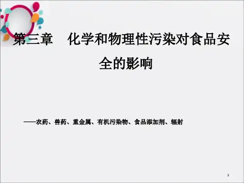 《控制兽药残留》PPT课件