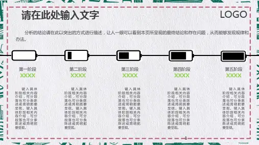简洁项目流程进展工作汇报教育课件ppt模板