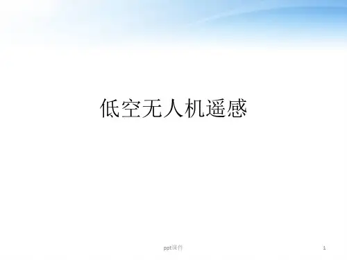 低空无人机遥感  ppt课件