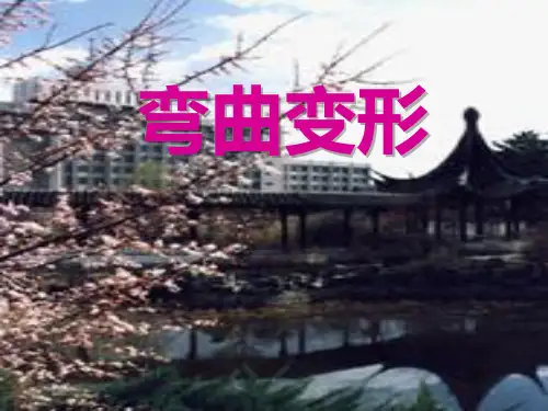 材料力学教程7弯曲变形