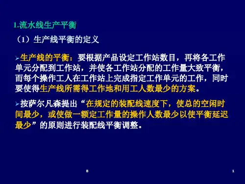 装配线平衡计算
