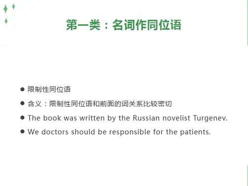 英语语法之同位语及同位语从句
