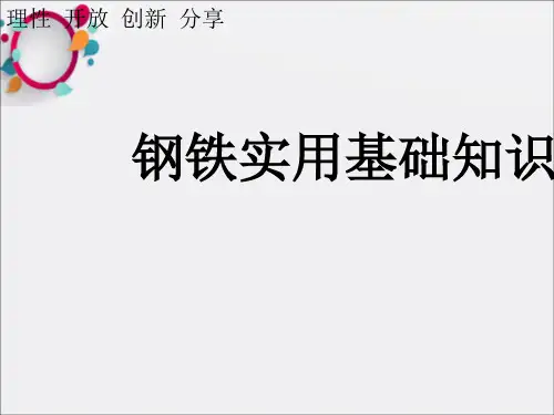 《钢铁实用基础知识》PPT课件