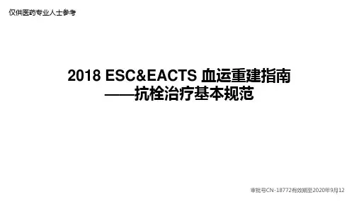 2018血运重建指南