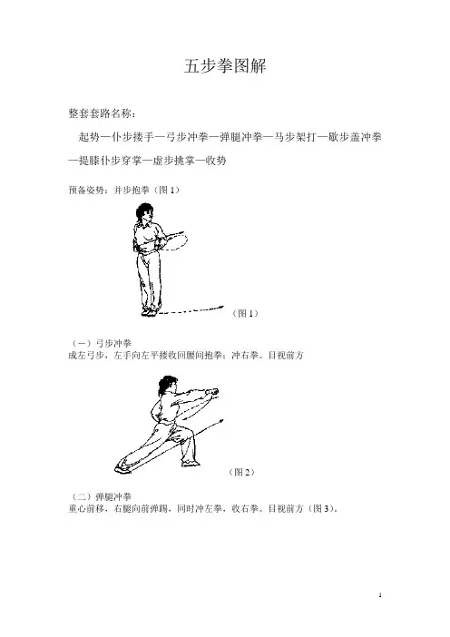 五步拳图解