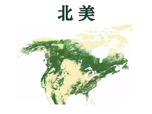 高二年级世界地理课件-北美-美国