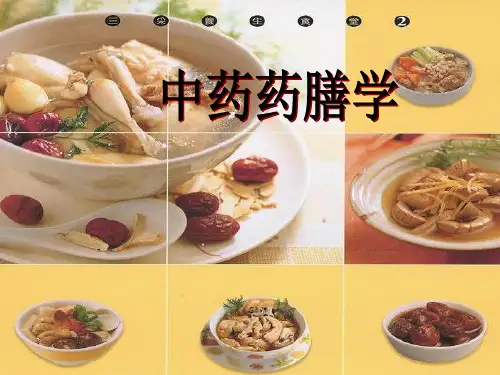 《中医药膳学》PPT课件
