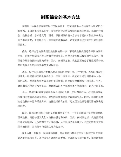 制图综合的基本方法