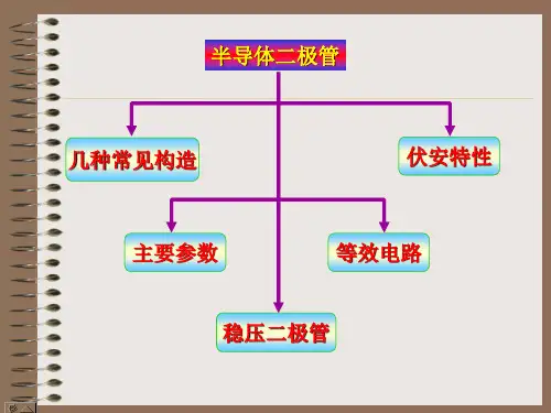 模拟电子技术半导体二极管PPT