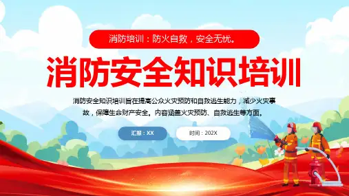消防安全知识培训PPT